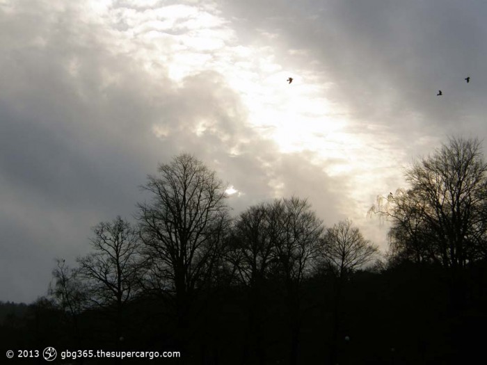 A rift in the clouds