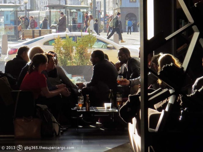 Post Hotel Cafe, Saturday afternoon