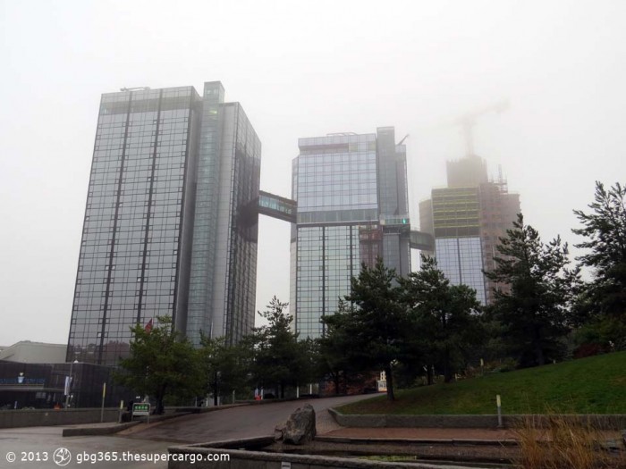 Gothia Towers in the mist